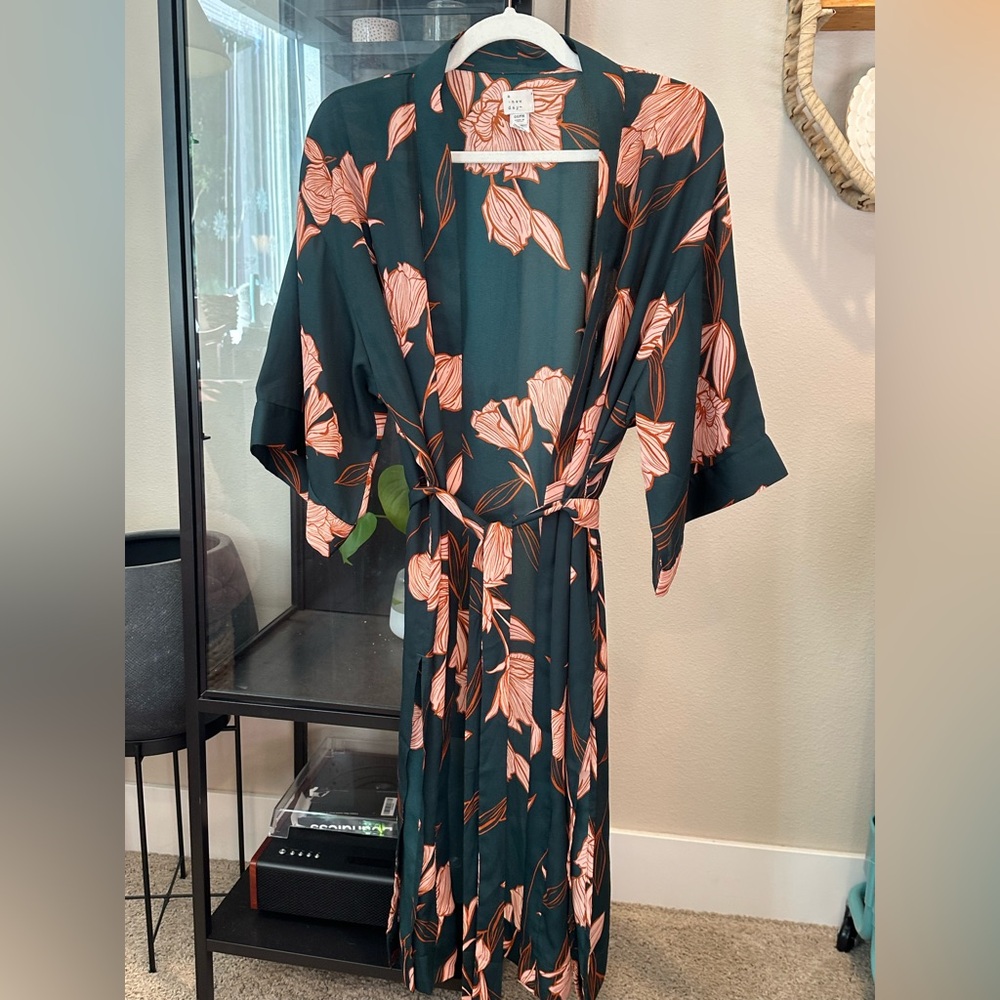 A New Day Floral Kimono